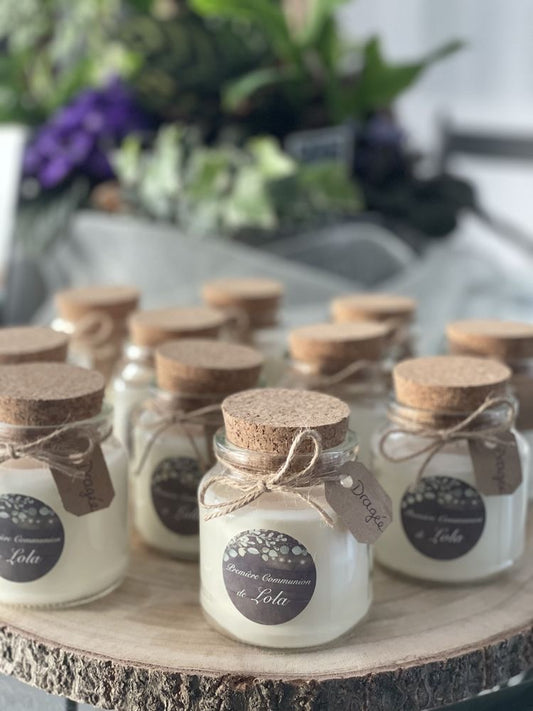 MINI JAR / BOMOBONIÈRE POUR LES ÉVÉNEMENTS