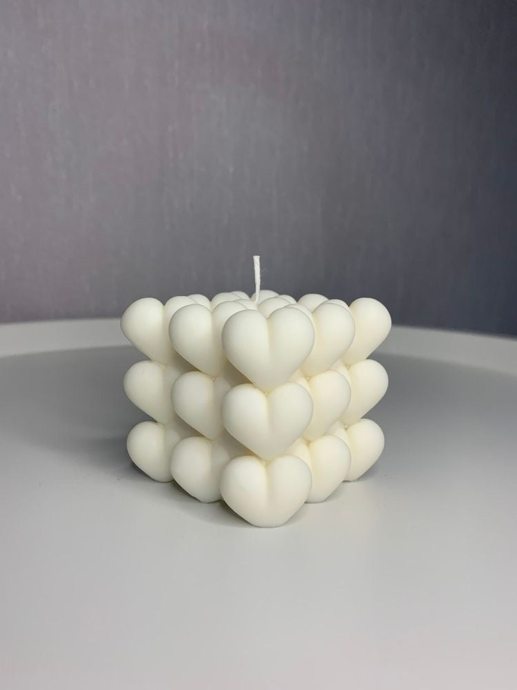 HEART BUBBLE CANDLE