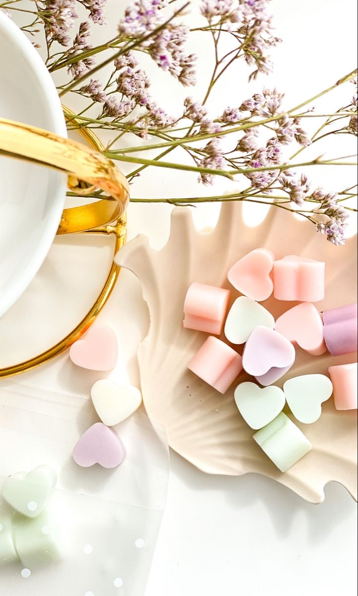 BOITE DE COEURS FONDANTS PARFUMÉS