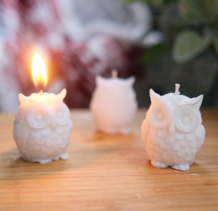 OWL CANDLE